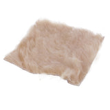 Maxbell 10x10cm Square Wool Leather Dyeing Finshing Tool for Leathercraft DIY Crafts
