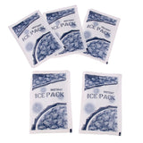 Maxbell 5 Bags Professional Disposable Cold Instant Ice Pack For Emergency Injuries First Aid Sprains Bruises Stings Pain  100g/Bag