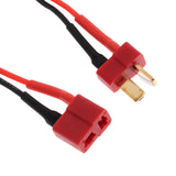 Maxbell Pair Deans T Plug to JST Connector Male & Female with 13cm 14AWG Cable Wire