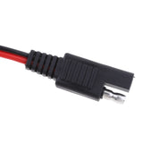 Maxbell Premium 18AWG DC SAE to Alligator Clips Extension Cable Car Battery Jumper Booster