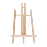 Maxbell Tabletop Easels, Wood Easel, Mini Easels for Tabletop Painting, Standing Easel, Diaplay Canvas Paintings 30x16cm