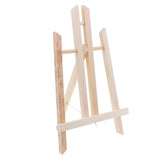 Maxbell Tabletop Easels, Wood Easel, Mini Easels for Tabletop Painting, Standing Easel, Diaplay Canvas Paintings 30x16cm