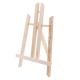 Maxbell Tabletop Easels, Wood Easel, Mini Easels for Tabletop Painting, Standing Easel, Diaplay Canvas Paintings 30x16cm