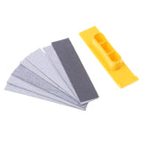 Maxbell Hobby Model Tools Polishing Sander w/ 7 Type Sandpapers for Plane Gundam DIY