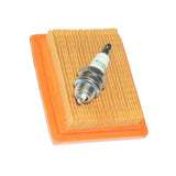 Maxbell Air Filter and Spark Plug for Stihl FS120 FS200 FS250 BT120 FR350 HT250 MM55 and Many More Models