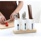 Maxbell Kitchen Cutlery Utensil Holder Caddy Flatware Spoon Organizer Storage