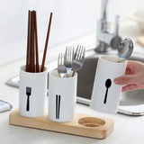 Maxbell Kitchen Cutlery Utensil Holder Caddy Flatware Spoon Organizer Storage