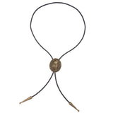 Maxbell Bronze Wolf Head Native American Bolo Ties Western Cowboy Necktie Bootlace Tie Wonderful Gift