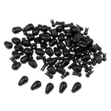 Maxbell 50 Pieces Fishing Connector Quick Change Beads for Hook Links Method Feeders Fishing Accessories