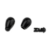 Maxbell 50 Pieces Fishing Connector Quick Change Beads for Hook Links Method Feeders Fishing Accessories