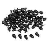 Maxbell 50 Pieces Fishing Connector Quick Change Beads for Hook Links Method Feeders Fishing Accessories
