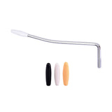 Maxbell Chrome 5mm Thread Tremolo Arm Whammy Bar with 3pcs Tips for Fender Strat Standard Guitar