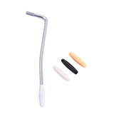Maxbell Chrome 5mm Thread Tremolo Arm Whammy Bar with 3pcs Tips for Fender Strat Standard Guitar