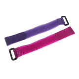 Maxbell 10pcs/lot 20cm Fishing Rod Belts Nylon Reusable Fishing Rod Tie Strap Holder