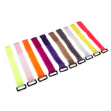 Maxbell 10pcs/lot 20cm Fishing Rod Belts Nylon Reusable Fishing Rod Tie Strap Holder