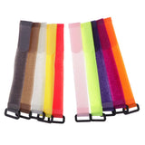 Maxbell 10pcs/lot 20cm Fishing Rod Belts Nylon Reusable Fishing Rod Tie Strap Holder