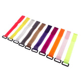 Maxbell 10pcs/lot 20cm Fishing Rod Belts Nylon Reusable Fishing Rod Tie Strap Holder