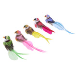 Maxbell 12pcs Magpie Lifelike Artificial Feathered Foam Bird for Displays, Crafting and More