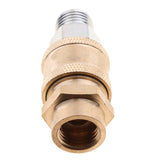 Maxbell Pressure Washer Quick Release 14mm Male to 14mm Female Brass Coupling