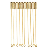 Maxbell 10 Piece 7.1cm Long Needle Plug Lapel Stick Hat Scarf Brooch Boutonniere Pin