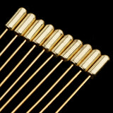 Maxbell 10 Piece 7.1cm Long Needle Plug Lapel Stick Hat Scarf Brooch Boutonniere Pin