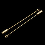 Maxbell 10 Piece 7.1cm Long Needle Plug Lapel Stick Hat Scarf Brooch Boutonniere Pin