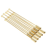 Maxbell 10 Piece 7.1cm Long Needle Plug Lapel Stick Hat Scarf Brooch Boutonniere Pin