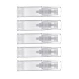 Maxbell 5x 5ml Clear Vacuum Pump Bottle Cosmetic Lotions Container Tubes Dispenser