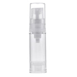 Maxbell 5x 5ml Clear Vacuum Pump Bottle Cosmetic Lotions Container Tubes Dispenser