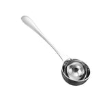 Maxbell Measuring Spoons -304 Stainless Steel (18/8) Perfect for Baking and Cooking with Engraving US And Metric Measurement, with Handle