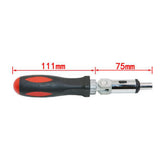 Maxbell Ratchet Screwdriver Flat Double-end Screw Driver Hand Tools Home Garden Tool