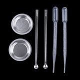 Maxbell Painting Model Mixing Color Kits Paint Dropper&Paint Stirrer&Paint Tray Tools
