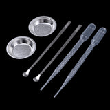 Maxbell Painting Model Mixing Color Kits Paint Dropper&Paint Stirrer&Paint Tray Tools