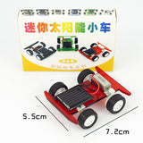 Maxbell DIY Solar Powered Motor Toy Electrical Car Vehicle Model Kit Child Educational Physics Science Exploring Gift