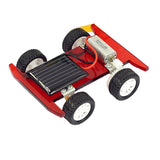 Maxbell DIY Solar Powered Motor Toy Electrical Car Vehicle Model Kit Child Educational Physics Science Exploring Gift