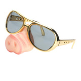 Maxbell Funny Piggy Nose Sunglasses Snout Eyewear Party Fancy Dress Props for Kids Adults