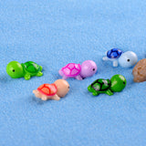 Maxbell 5pcs Miniature Garden Ornaments，Miniature Ornaments Decor, Cute Turtle