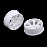 Maxbell 4pcs White Wheel Rim for WLtoys K969 K989 P929 1/28 RC Drift Car Spare Parts