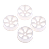 Maxbell 4pcs White Wheel Rim for WLtoys K969 K989 P929 1/28 RC Drift Car Spare Parts