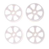 Maxbell 4pcs White Wheel Rim for WLtoys K969 K989 P929 1/28 RC Drift Car Spare Parts