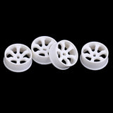 Maxbell 4pcs White Wheel Rim for WLtoys K969 K989 P929 1/28 RC Drift Car Spare Parts