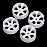 Maxbell 4pcs White Wheel Rim for WLtoys K969 K989 P929 1/28 RC Drift Car Spare Parts