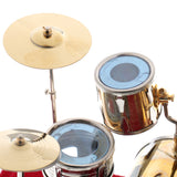 Maxbell 14*10*10cm Copper Drum Kit Display Box Set Model for Dolls House Action Figures Decoration Accessory