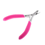 Maxbell Professional Manicure Pedicure Nail Cuticle Pliers Clipper Cutter Clamp Nipper Trimmer Hard Skin Remover Tool Stainless Steel + Plastic