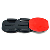 Maxbell 8Packs Double-sided Glue Pad with Helmet Flat Adhesive Mount Curved Surface Base for GoPro Hero Xiaomi Yi SJCAM