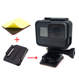 Maxbell 8Packs Double-sided Glue Pad with Helmet Flat Adhesive Mount Curved Surface Base for GoPro Hero Xiaomi Yi SJCAM