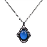 Maxbell Color Change Gemstone Mood Temperature Feeling Necklace for Women Collection