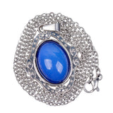 Maxbell Color Change Gemstone Mood Temperature Feeling Necklace for Women Collection