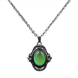 Maxbell Color Change Gemstone Mood Temperature Feeling Necklace for Women Collection
