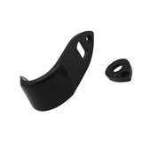 Maxbell 1 Set Metal Saxophone Thumbrests Sax Thumb Finger Support Cushion Pretector Black for Saxophonist
